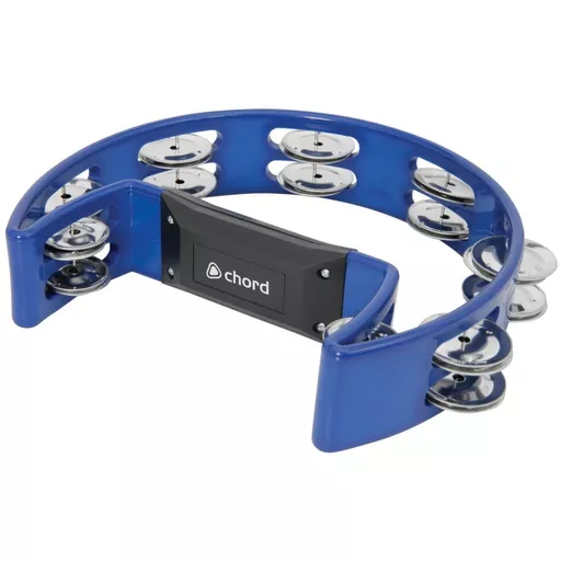 Chord Tambourine Single D - Blue