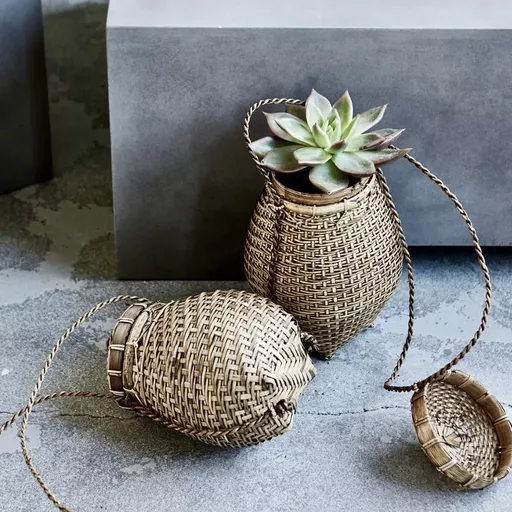 Basket, Balie, Nature (Set of 2)