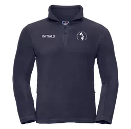HeightsTrampolineAndGymnasticsClub_QuarterZipFleece_NewFrenchNavy_Front.png