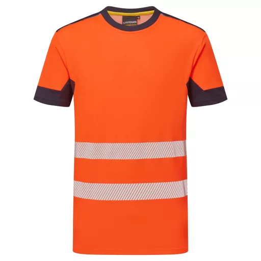 System Hi-Vis Eco CottonCool Orange T-Shirt