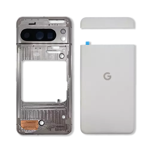 Back Housing (Porcelain) (RECLAIMED) - For Google Pixel 8 Pro