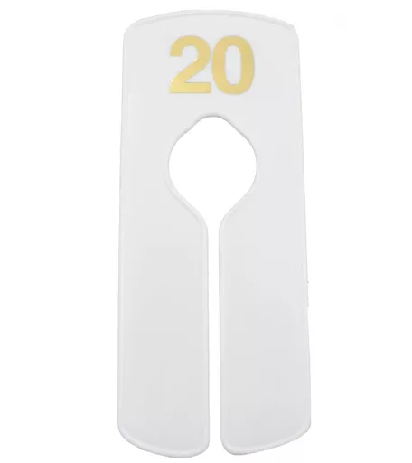 White Rail Divider No20 - Pack of 5