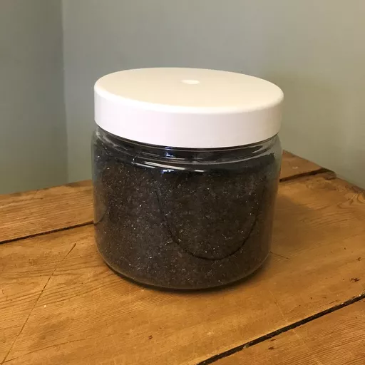 1kg Black Grit in a tub