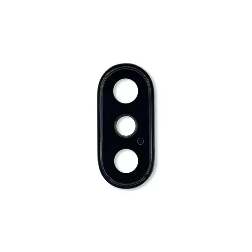 Rear Camera Glass Lens With Bracket (Space Grey) (CERTIFIED) - For iPhone XS Max