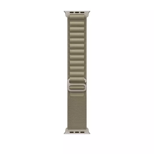 Apple MT5V3ZM/A Smart Wearable Accessories Band Olive Recycled polyester, Titanium, Spandex