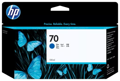 HP C9458A/70 Ink cartridge blue 130ml for HP DesignJet Z 3100/3200