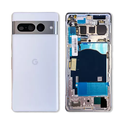Back Housing (Service Pack) (Snow) - For Google Pixel 7 Pro (GP4BC, GE2AE)