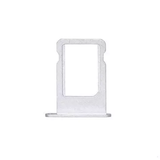 Sim Card Tray (Silver) (CERTIFIED) - For iPhone 5S / SE