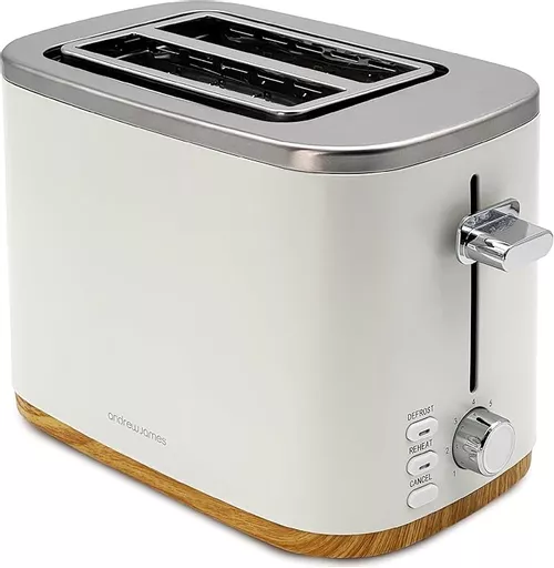 White 2 Slice Toaster