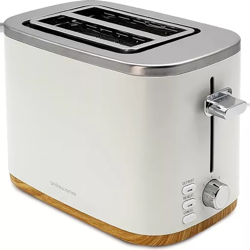 White 2 Slice Toaster