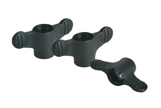 K0274 - Wing Grips Tapped Through Parts In Steel & Stainless Steel Size M4-M10