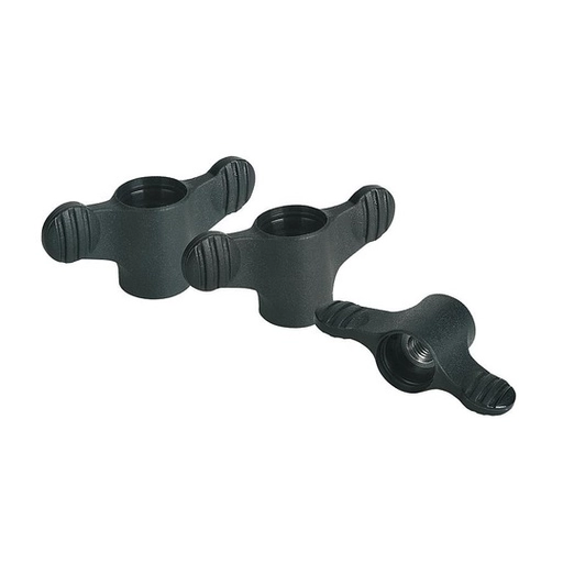 K0274 - Wing Grips Tapped Through Parts In Steel & Stainless Steel Size M4-M10