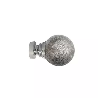 ECO PK 35mm Textured Ball Finial (PK2)CH