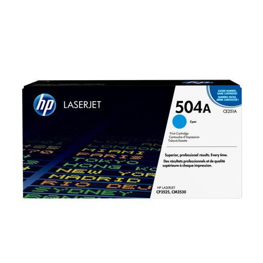 HP CE251A/504A Toner cartridge cyan, 7K pages ISO/IEC 19798 for HP CLJ CP 3525