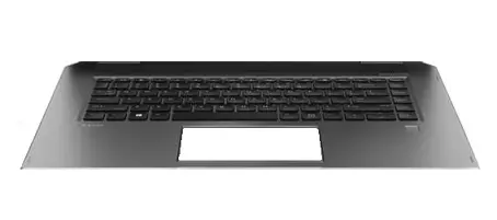 Bouncepad Swivel Desk | Samsung Galaxy Tab S3 9.7 (2017) | Black | Covered Front Camera and Home Button |
