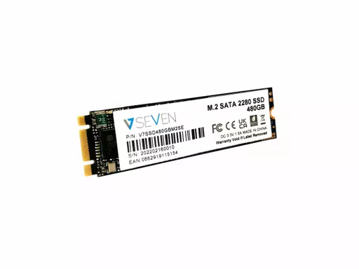 V7 V7SSD480GBM2SE internal solid state drive M.2 480 GB Serial ATA III 3D TLC