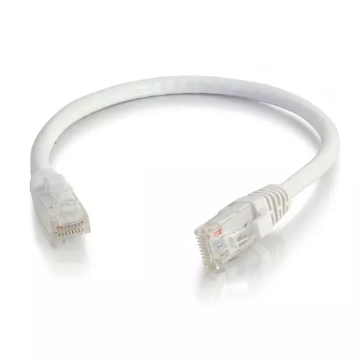 C2G 2m Cat6 Booted Unshielded (UTP) Network Patch Cable - White