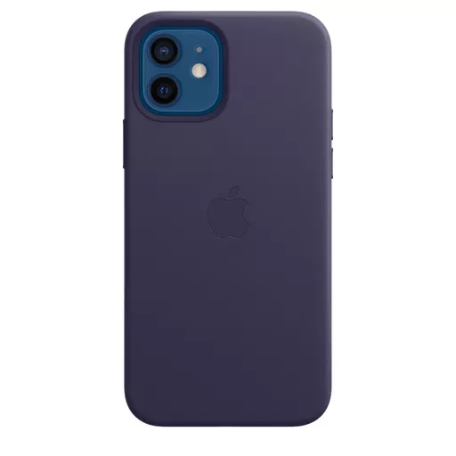 Apple iPhone 12 | 12 Pro Leather Case with MagSafe - Deep Violet