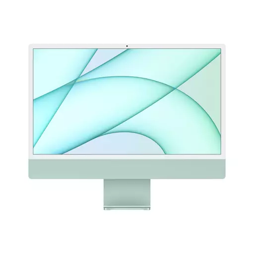 Apple iMac 24-inch with Retina 4.5K display: M1 chip with 8core CPU and 8core GPU, 256GB - Green (2020)