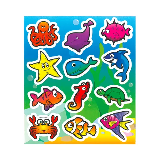 Sealife Stickers - Pack of 120