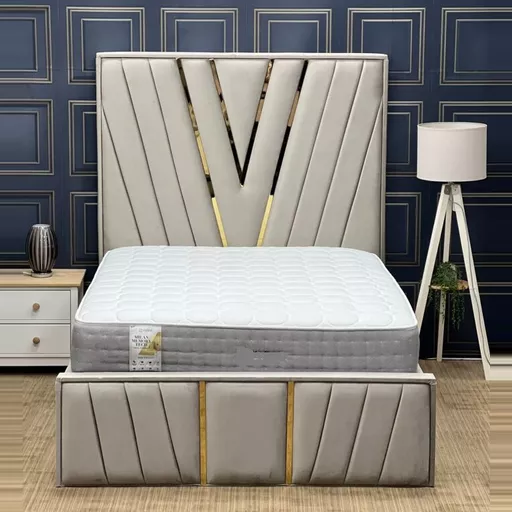 Gold/Silver Metal Accent beds