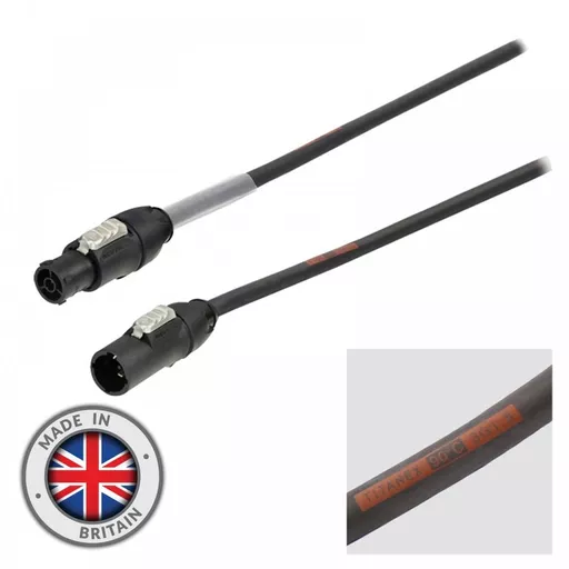 LEDJ Neutrik PowerCON TRUE1 Top Cable 1.5mm