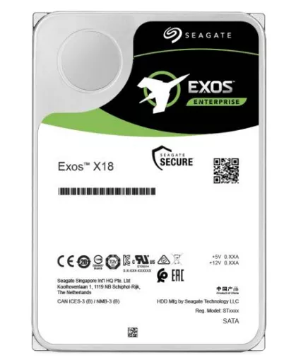 Seagate Exos X18 3.5" 10 TB SAS