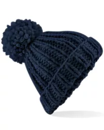 Oversized Hand-Knitted Beanie