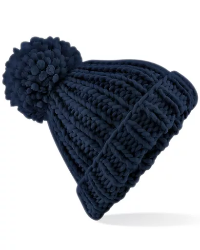 Oversized Hand-Knitted Beanie