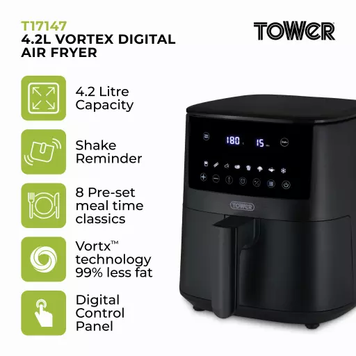 Tower air deals fryer 4.2 l