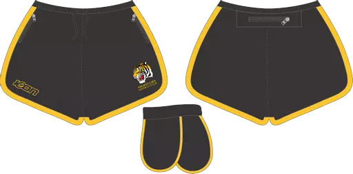 Nightcliff FC Running Shorts Womens Option 1.png