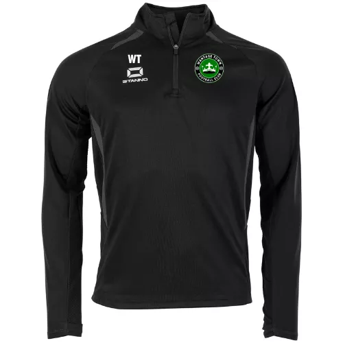 Wantage Town Football Club Managers Stadio Quarter Zipped Top