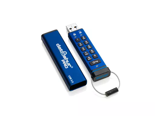 iStorage datAshur PRO 256-bit 32GB USB 3.0 secure encrypted flash drive IS-FL-DA3-256-32