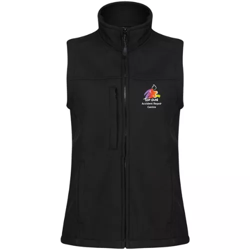 Top Gun Refinishing Ladies Softshell Gilet