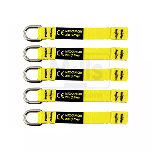 D-Ring Tool Tail Tethers Pk6