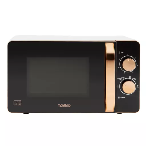 Rose Gold 20L Manual Microwave