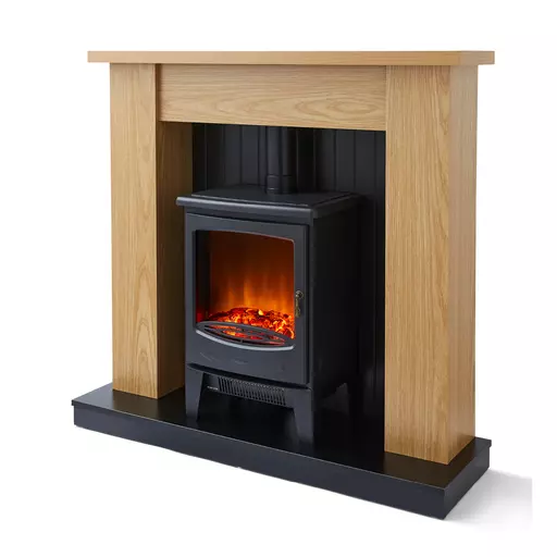 Cambridge 1.85KW Stove Fireplace Suite