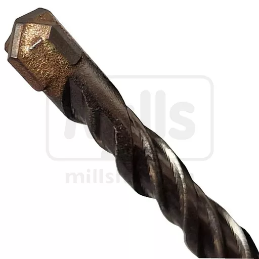 Mills Drill Bit Quad-Tip Masonry - SDS Plus Shank