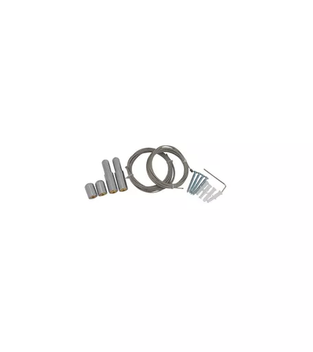 4m Chrome Cable Kit - Pair