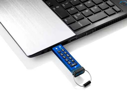 iStorage datAshur PRO 256-bit 32GB USB 3.0 secure encrypted flash drive IS-FL-DA3-256-32