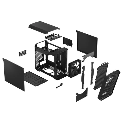 Fractal Design Torrent Nano Micro Tower Black