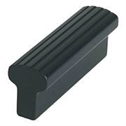 K0232 Ledge Handles In Black Anodized