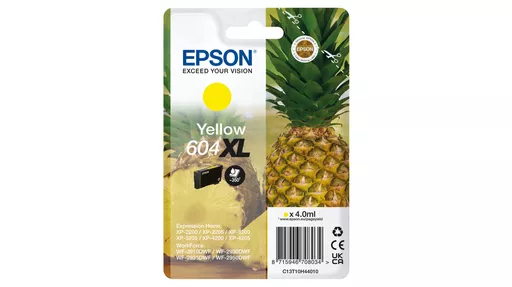 Epson C13T10H44010/604XL Ink cartridge yellow high-capacity, 350 pages 4ml for Epson XP-2200