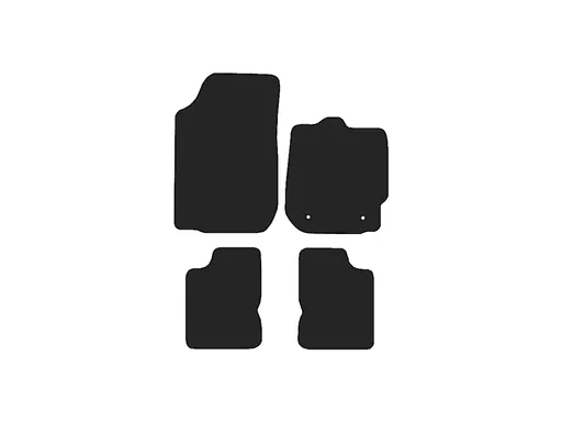 Dacia Duster 2013-2018 Tailored 3mm Rubber Mats