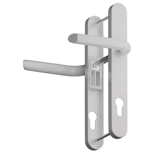 ASEC Evo Sprung Lever/Lever Multipoint Door Handles 92mm PZ 246mm Backplate 215mm Fixings