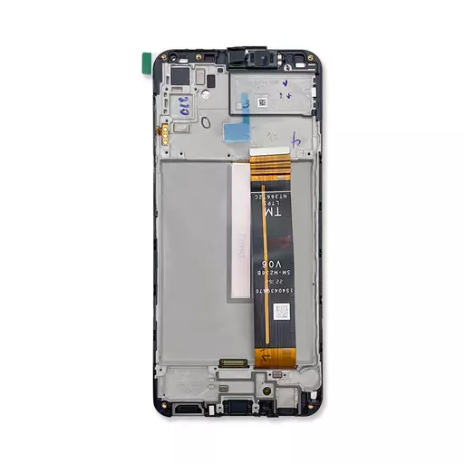 LCD Screen Assembly (With Frame) (Service Pack) (Black) - Galaxy M33 5G (M336)