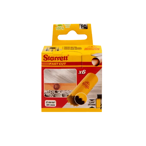 FCH2532 20mm Hole Saw Starrett 6 Pack-MAIN.png