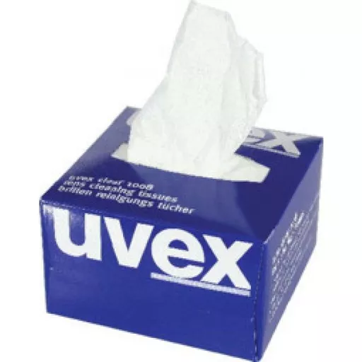 Uvex Clear Lens Cleaning Tissues PK 450