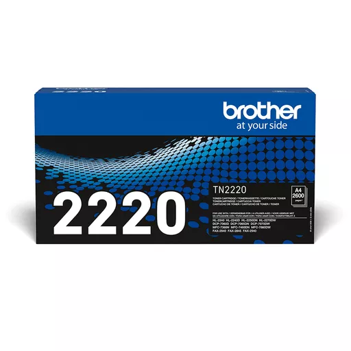 Brother TN-2220 Toner-kit, 2.6K pages ISO/IEC 19752 for Brother Fax 2840/HL-2240