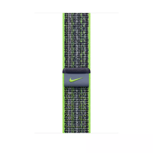 Apple 45mm Bright Green/Blue Nike Sport Loop